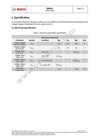 BMI055 Datasheet Page 11