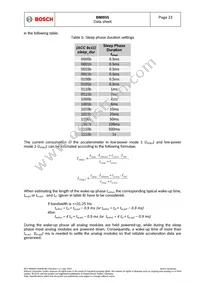 BMI055 Datasheet Page 23