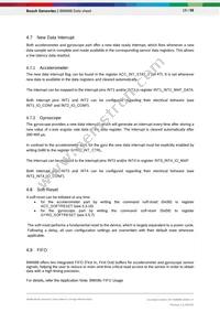 BMI088 Datasheet Page 18