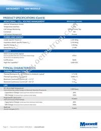 BMOD0006 E160 B02 Datasheet Page 2