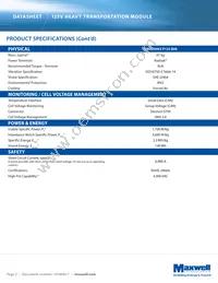 BMOD0063 P125 B08 Datasheet Page 2