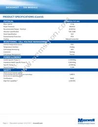 BMOD0094 P075 B02 Datasheet Page 2