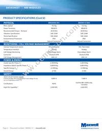 BMOD0165 P048 B09 Datasheet Page 2