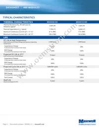 BMOD0165 P048 B09 Datasheet Page 3