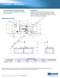 BMOD0165 P048 B09 Datasheet Page 5