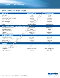 BMOD0500 P016 B02 Datasheet Page 2