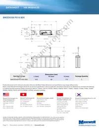 BMOD0500 P016 B02 Datasheet Page 5