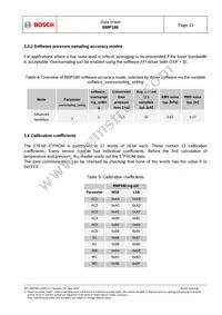 BMP180 Datasheet Page 13