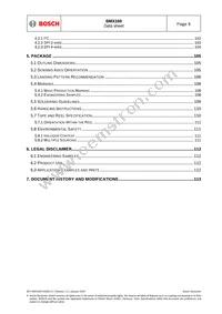 BMX160 Datasheet Page 6