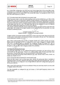 BMX160 Datasheet Page 22