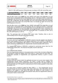 BMX160 Datasheet Page 23