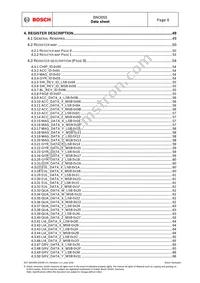 BNO055 Datasheet Page 6