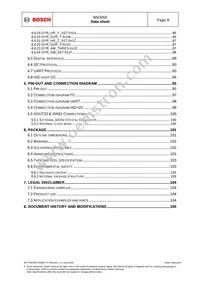 BNO055 Datasheet Page 8