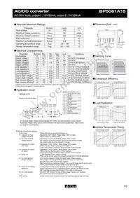 BP5081A15 Datasheet Cover