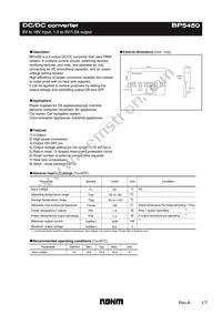 BP5450 Datasheet Cover