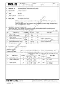 BP5890 Datasheet Page 4