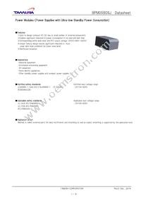 BPM0580SJ Datasheet Cover