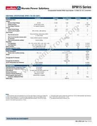 BPM15-050-Q12N-C Datasheet Page 23