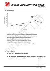 BPT-NPG3C1 Datasheet Page 3