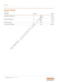 BPW 21 Datasheet Page 2