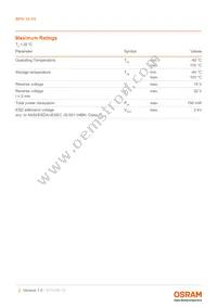 BPW34FA Datasheet Page 2