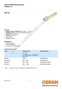 BPX 38-4 Datasheet Cover