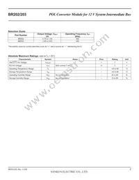 BR202 Datasheet Page 2