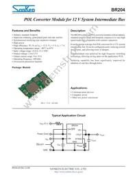 BR204 Datasheet Cover