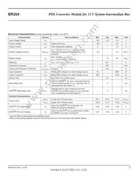 BR204 Datasheet Page 3