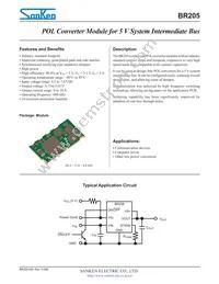 BR205 Datasheet Cover