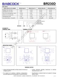 BR230D-290B2-28V-021M Datasheet Page 2