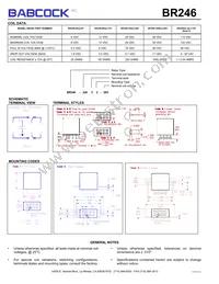 BR246-320A2-28V-024M Datasheet Page 2