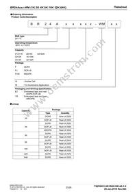 BR24A08FJ-WME2 Datasheet Page 23
