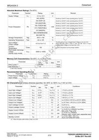 BR24G04-3 Datasheet Page 2