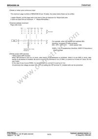 BR24G08-3A Datasheet Page 16