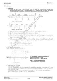 BR24G128-3 Datasheet Page 14