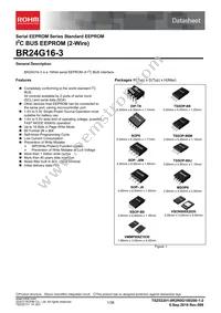BR24G16-3 Datasheet Cover
