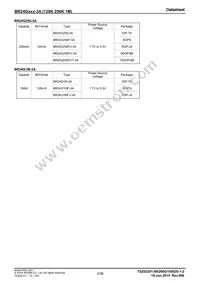 BR24G256-3A Datasheet Page 2
