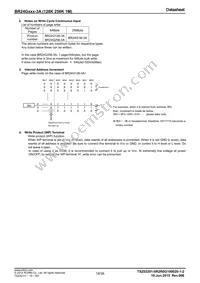 BR24G256-3A Datasheet Page 18