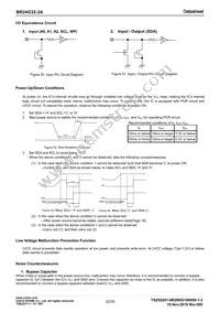 BR24G32-3A Datasheet Page 22