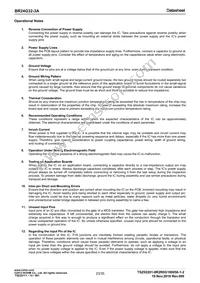 BR24G32-3A Datasheet Page 23