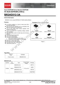 BR24G512-3A Datasheet Cover