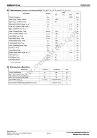 BR24G512-3A Datasheet Page 3