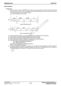 BR24G512-3A Datasheet Page 15