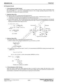 BR24G512-3A Datasheet Page 20
