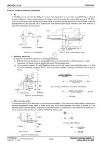 BR24G512-3A Datasheet Page 21