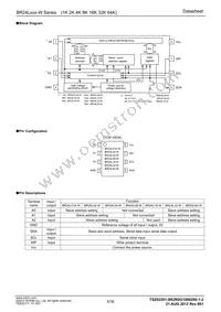 BR24L64-W Datasheet Page 5