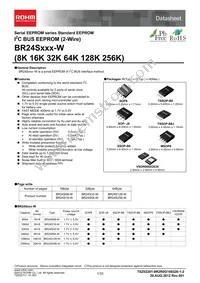 BR24S128FV-WE2 Datasheet Cover