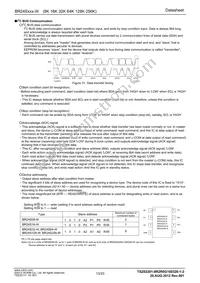 BR24S128FV-WE2 Datasheet Page 13
