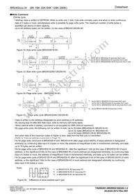 BR24S128FV-WE2 Datasheet Page 14